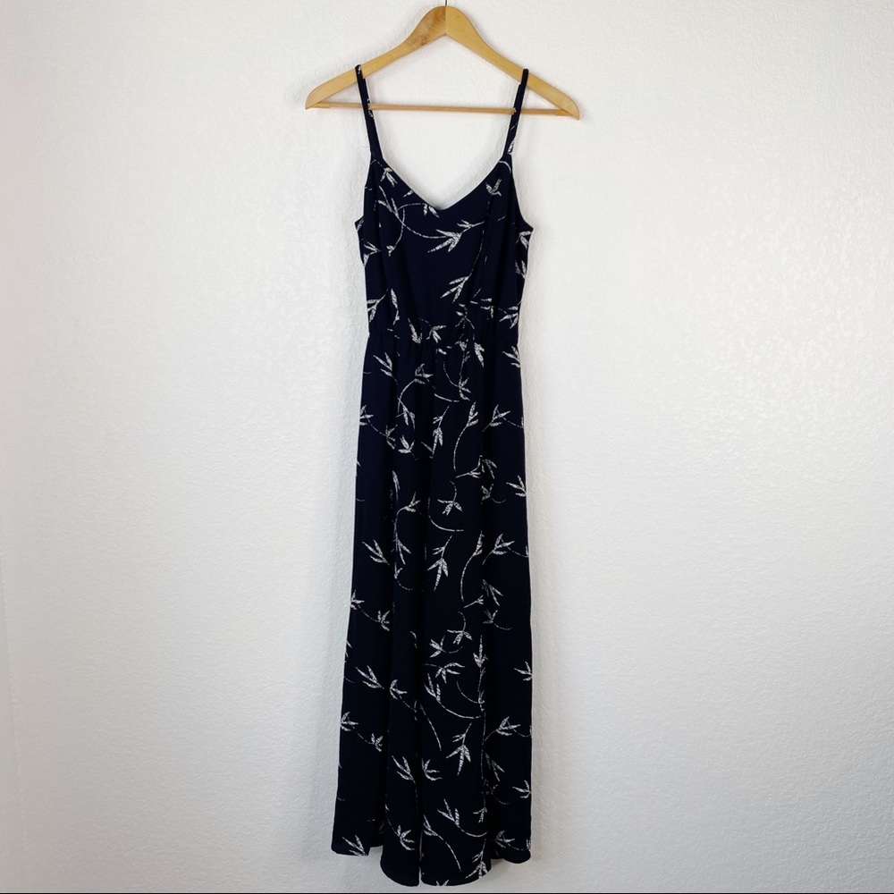 Vintage Jody California Black Split Leg Jumpsuit